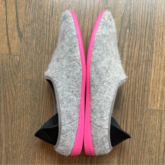 mahabis Classic Larvik Light Grey Grey Wool Slipper - Picture 6 of 12